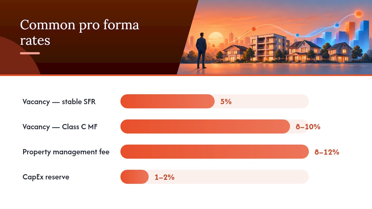 What Goes Into a Rental Pro Forma? — overview diagram